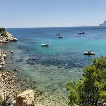 Daire Vistas Al Mar. Junto A La Playa. Garaje Y Piscina. Calp